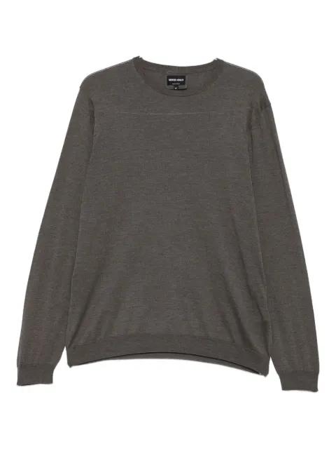round-neck sweater by GIORGIO ARMANI