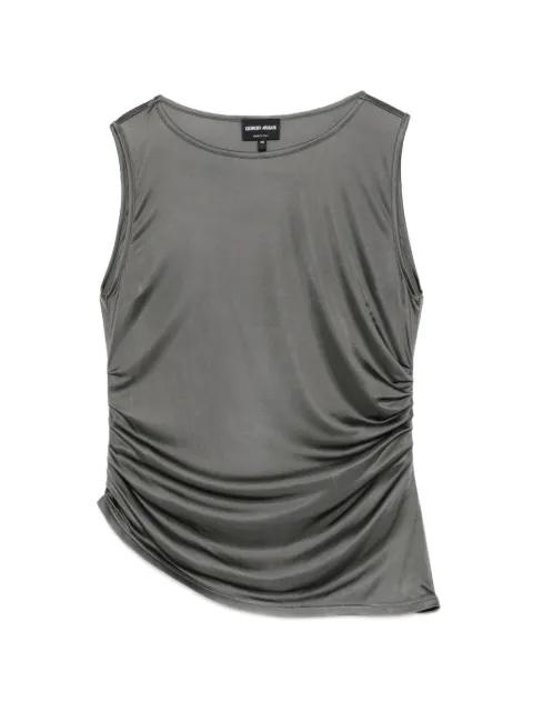 ruched top by GIORGIO ARMANI