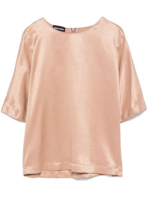 satin blouse by GIORGIO ARMANI