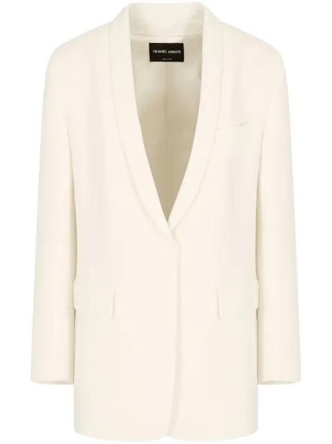 shawl lapel blazer by GIORGIO ARMANI