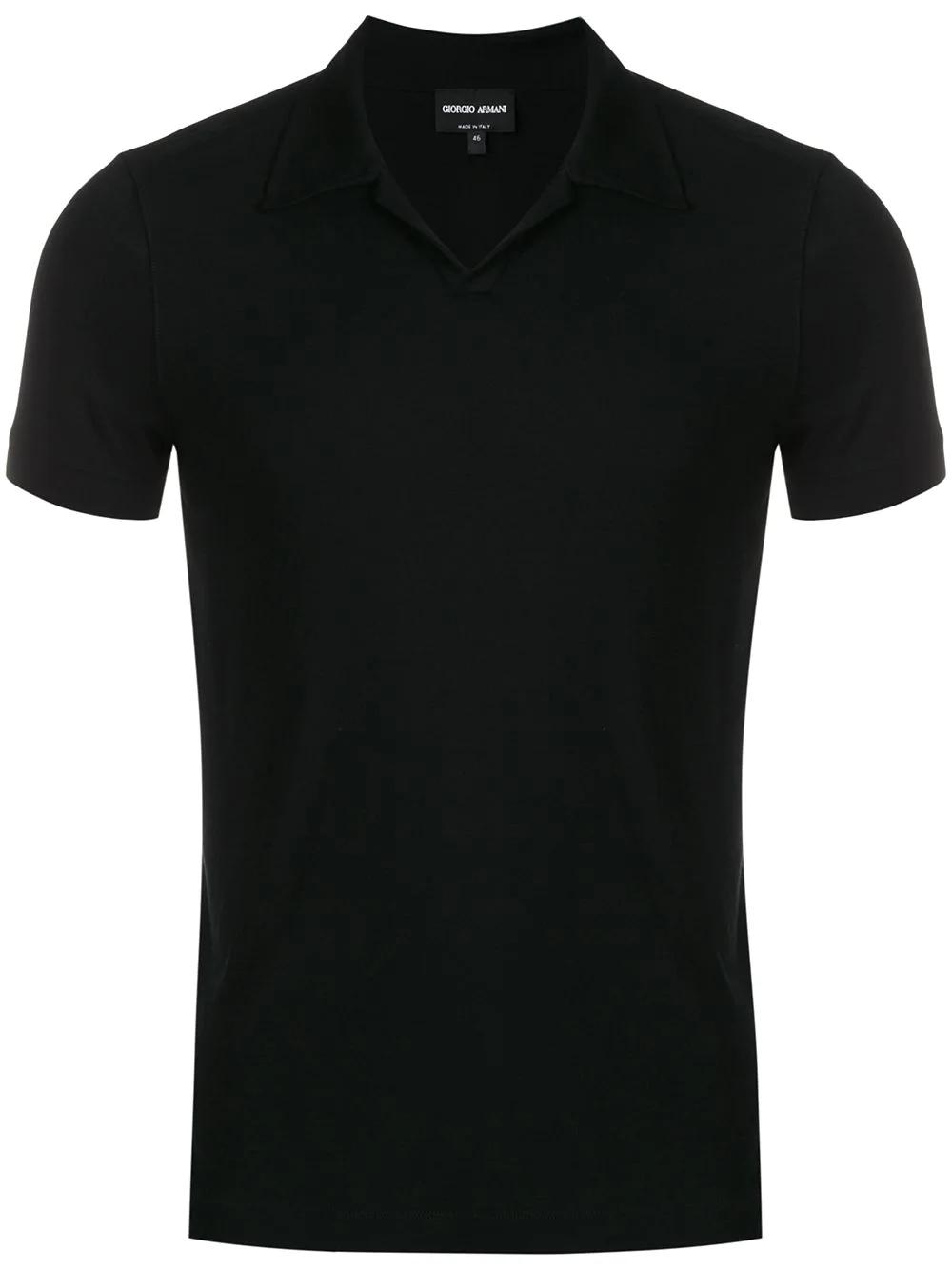 short-sleeve polo top by GIORGIO ARMANI