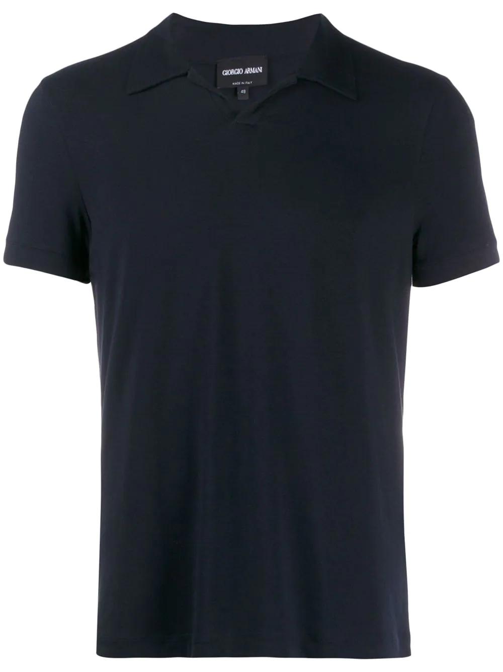 shortsleeved polo shirt by GIORGIO ARMANI
