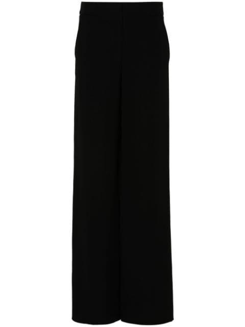 silk satin trousers by GIORGIO ARMANI