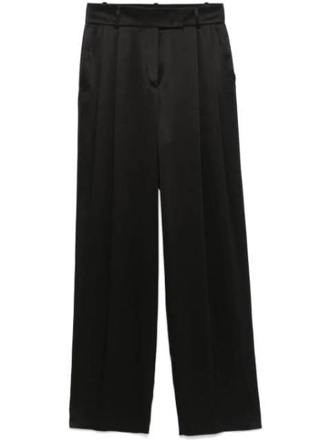 silk tailored trousers by GIORGIO ARMANI