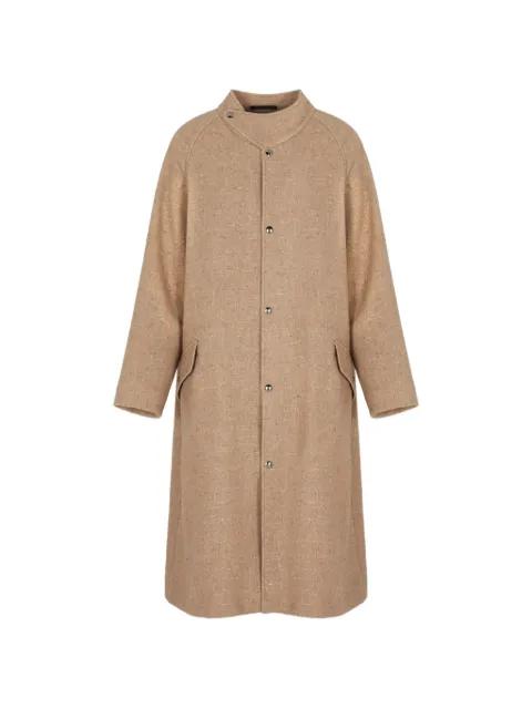 single-breasted coat by GIORGIO ARMANI