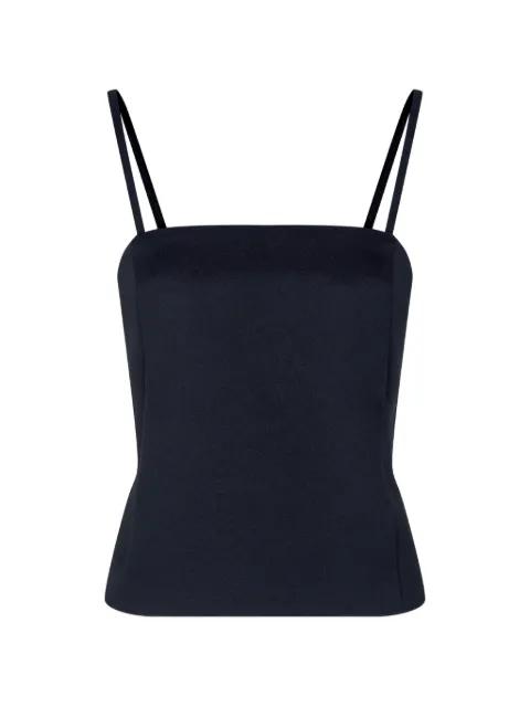 square-neck bustier top by GIORGIO ARMANI