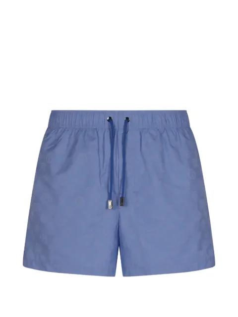 straight-hem swim shorts by GIORGIO ARMANI