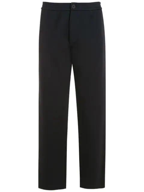 straight-leg trousers by GIORGIO ARMANI