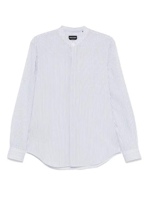 striped cotton shirt by GIORGIO ARMANI