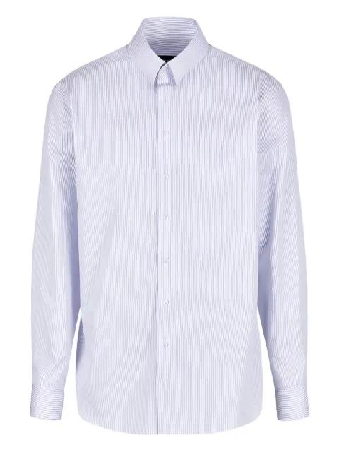 striped long-sleeved shirt by GIORGIO ARMANI