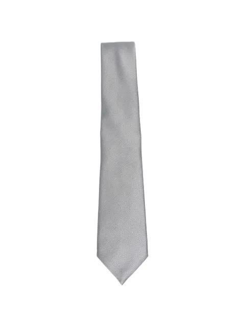 striped silk tie by GIORGIO ARMANI