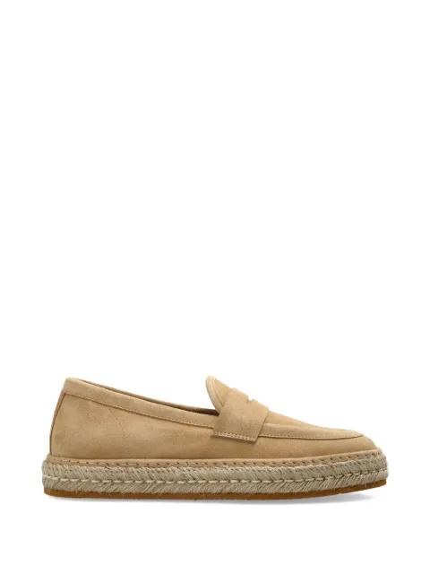 suede espadrilles by GIORGIO ARMANI