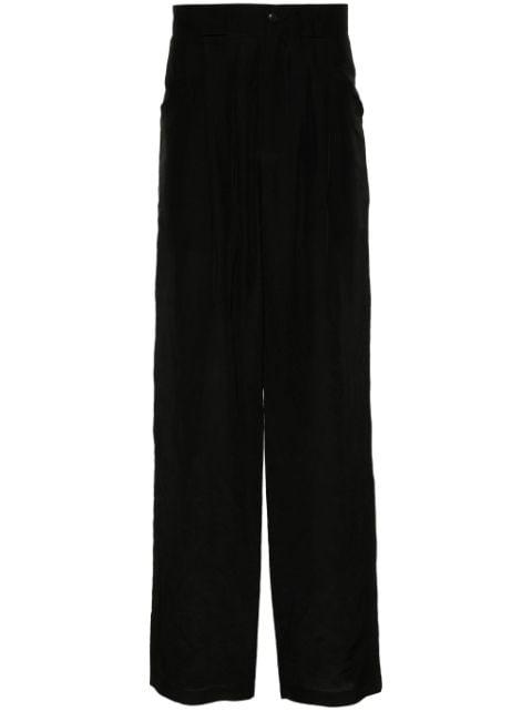 tailored loose-cut trousers by GIORGIO ARMANI