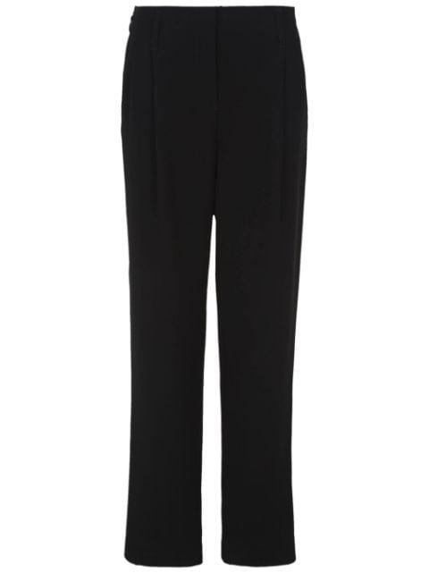 tailored straight-leg trousers by GIORGIO ARMANI