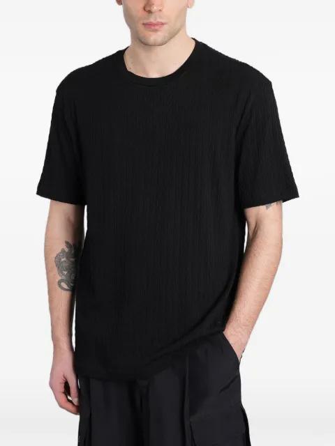 textured T-shirt by GIORGIO ARMANI