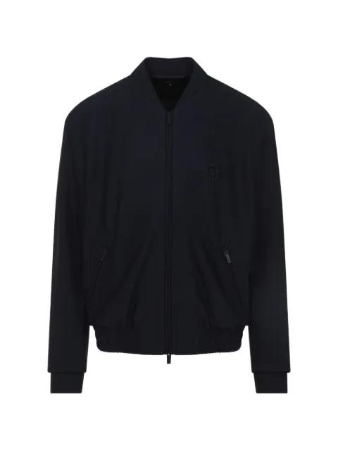 textured logo jacket by GIORGIO ARMANI