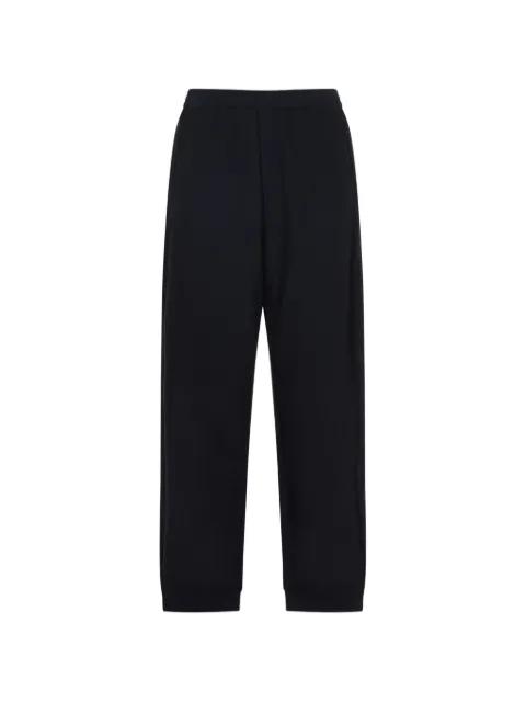 textured logo trousers by GIORGIO ARMANI