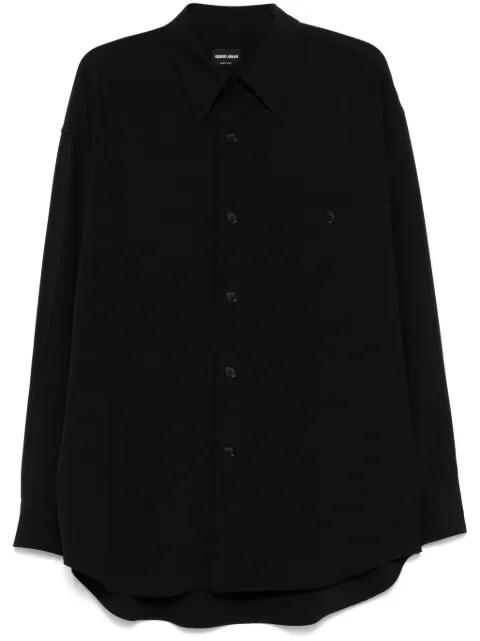 virgin wool shirt by GIORGIO ARMANI
