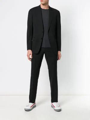 wool two-piece suit by GIORGIO ARMANI