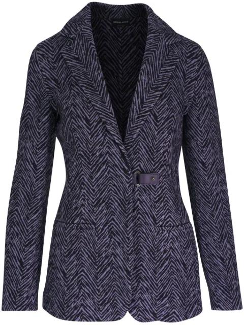 zebra-print blazer by GIORGIO ARMANI