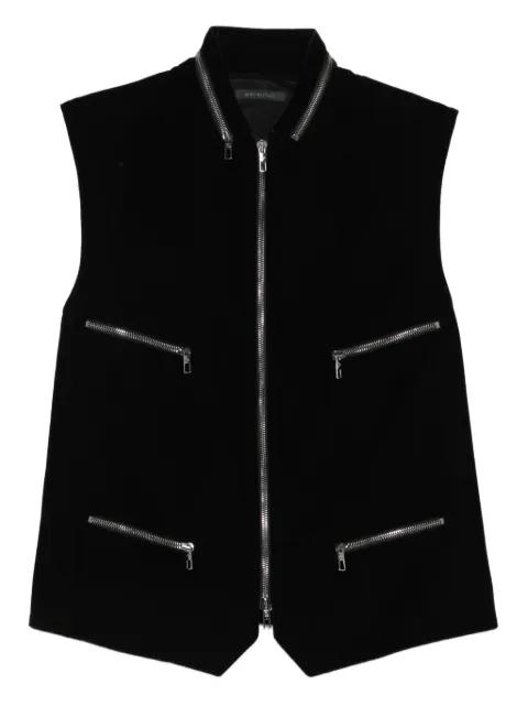 zip-details gilet by GIORGIO ARMANI