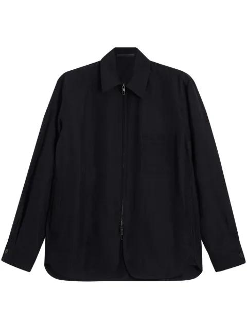 zip-up shirt by GIORGIO ARMANI