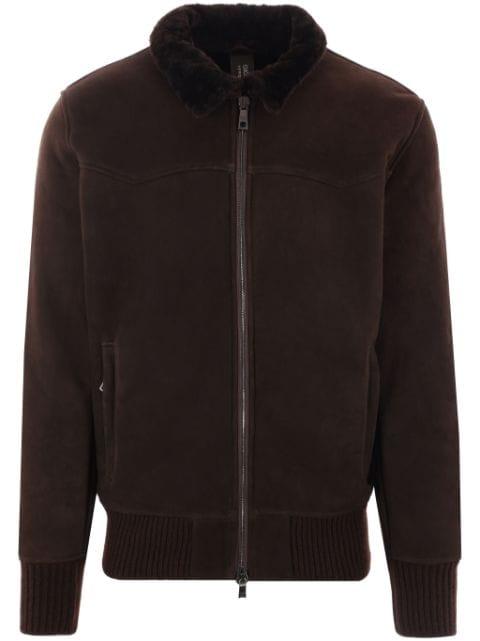 shearling jacket by GIORGIO BRATO