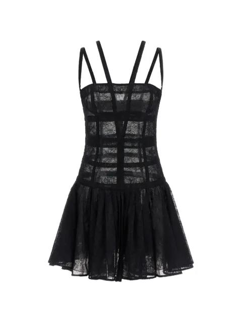 lace bustier mini dress by GIOVANNI BEDIN