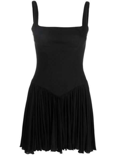 square neck corset minidress by GIOVANNI BEDIN