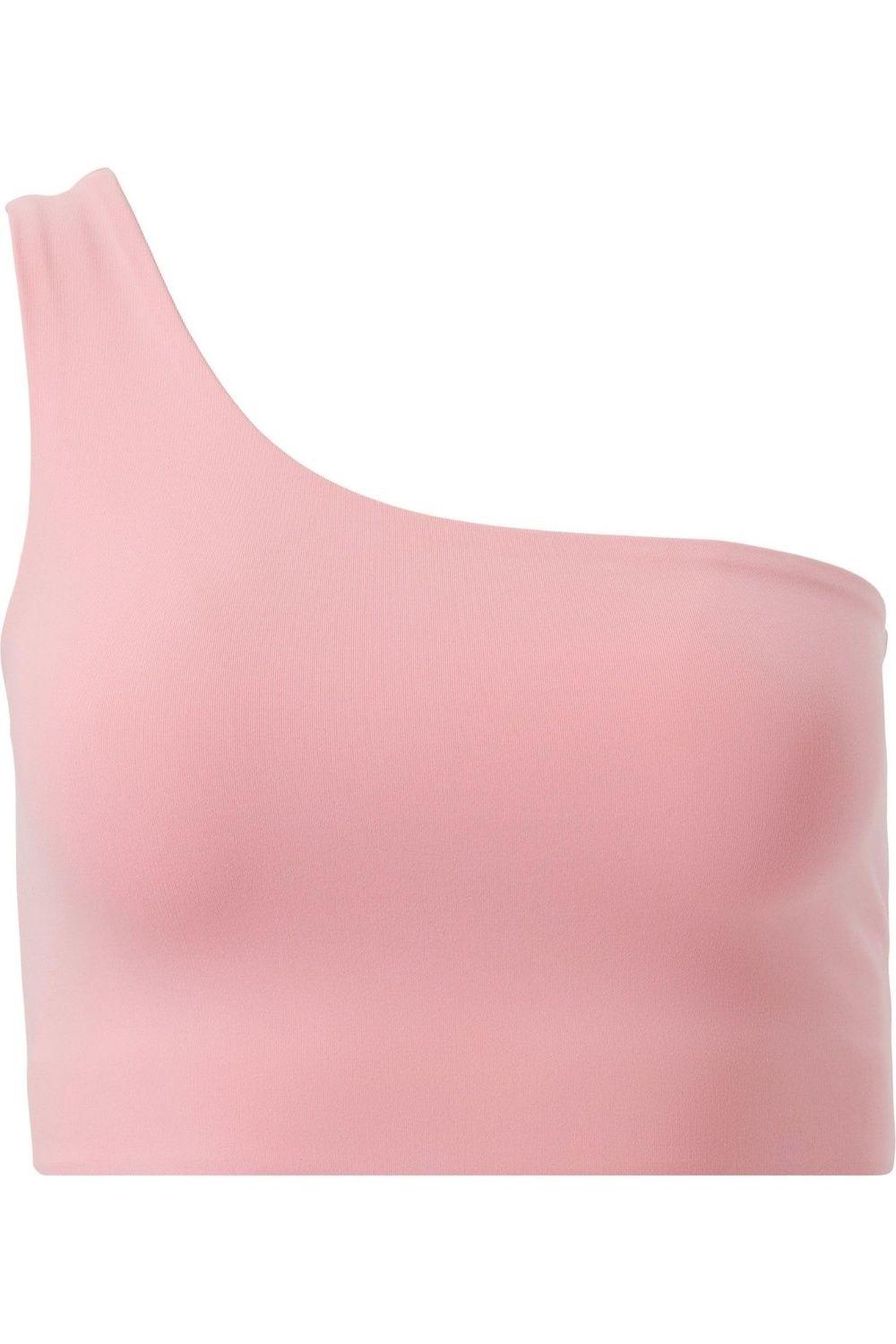 Bianca One Shoulder Sports Bra by GIRLFRIEND COLLECTIVE