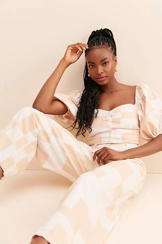 Girl & The Sun Mimi Crop Top by GIRL&THE SUN
