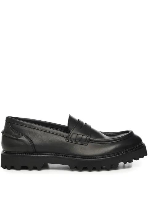 Kobra lug-sole loafers by GIULIANO GALIANO