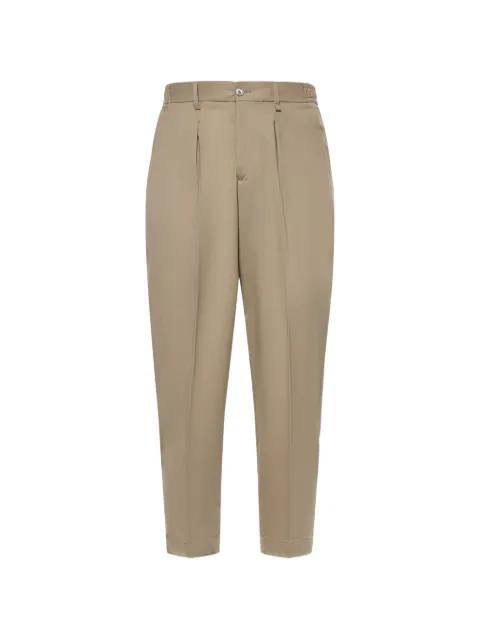 Korb pleated wool trousers by GIULIANO GALIANO