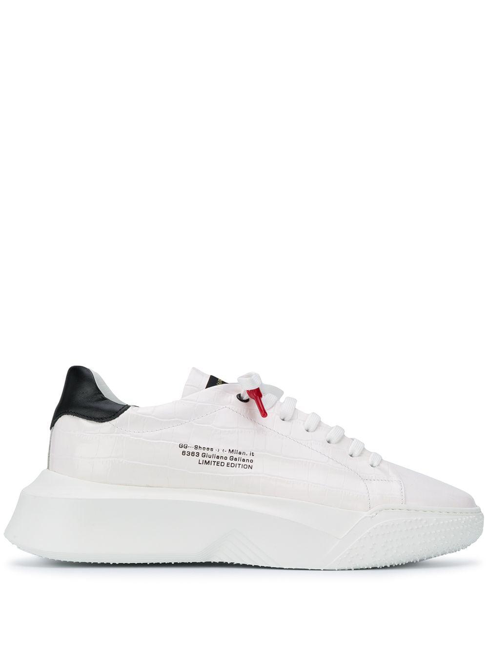 Nemesis lace-up sneakers by GIULIANO GALIANO