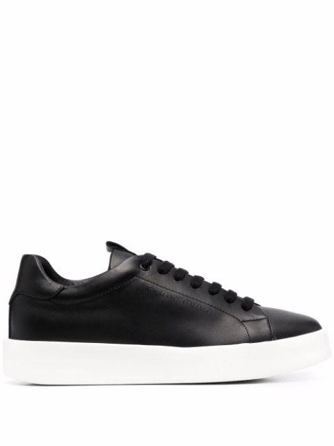 Road low-top leather sneakers by GIULIANO GALIANO