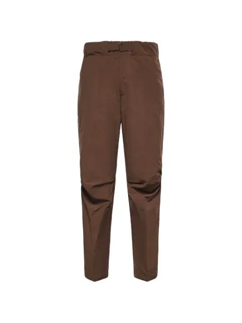 belted straight-leg trousers by GIULIANO GALIANO