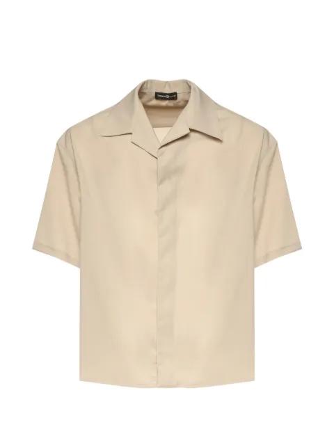 short-sleeve camp-collar shirt by GIULIANO GALIANO