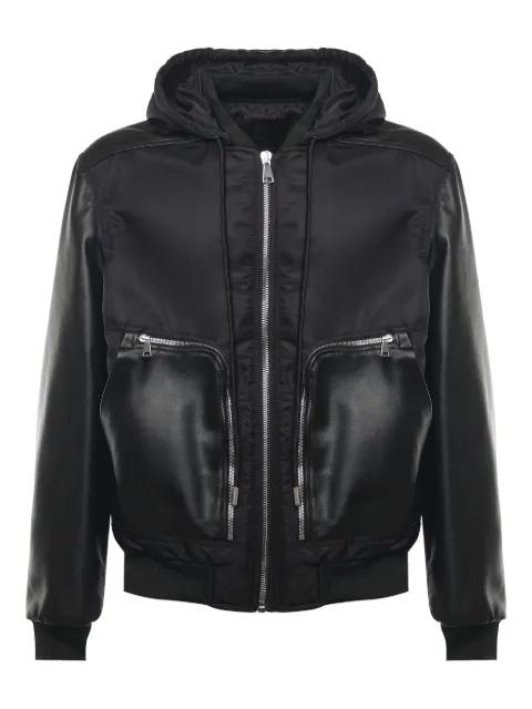 zip drawstring jacket by GIULIANO GALIANO