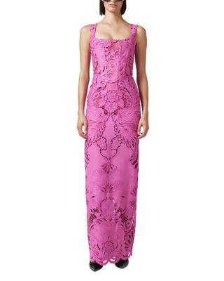 Broderie Anglaise Long Dress by GIUSEPPE DI MORABITO