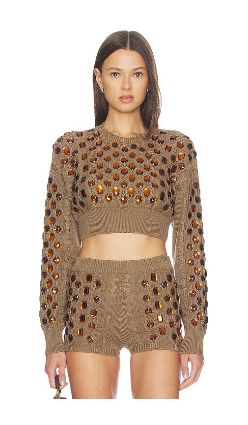 GIUSEPPE DI MORABITO Sweater in Brown by GIUSEPPE DI MORABITO