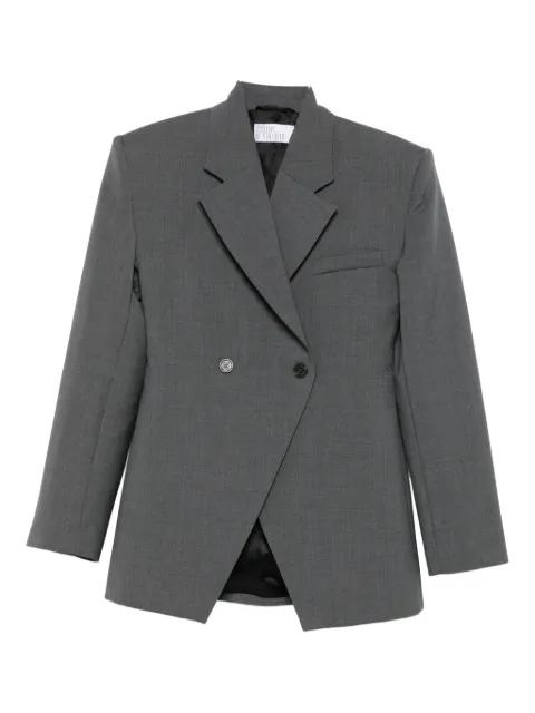 asymmetrical double-breasted jacket by GIUSEPPE DI MORABITO