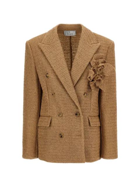 braided-flowe blazer by GIUSEPPE DI MORABITO