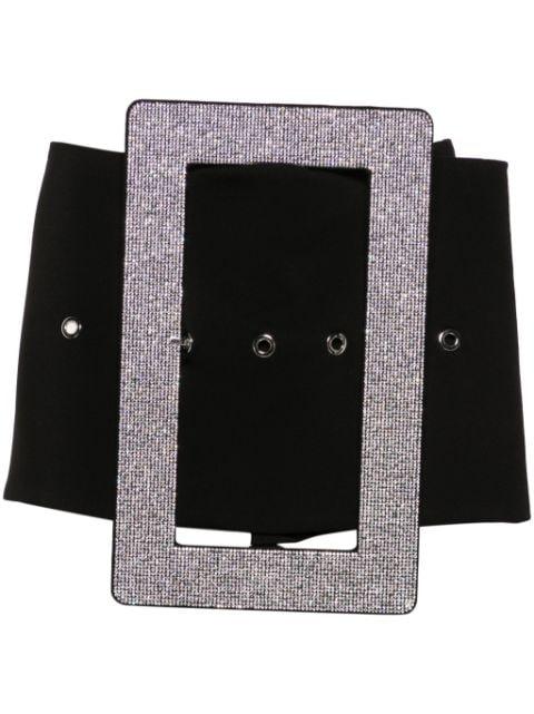 buckle-detailed mini skirt by GIUSEPPE DI MORABITO