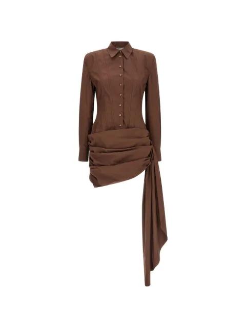 bustier draped mini dress by GIUSEPPE DI MORABITO