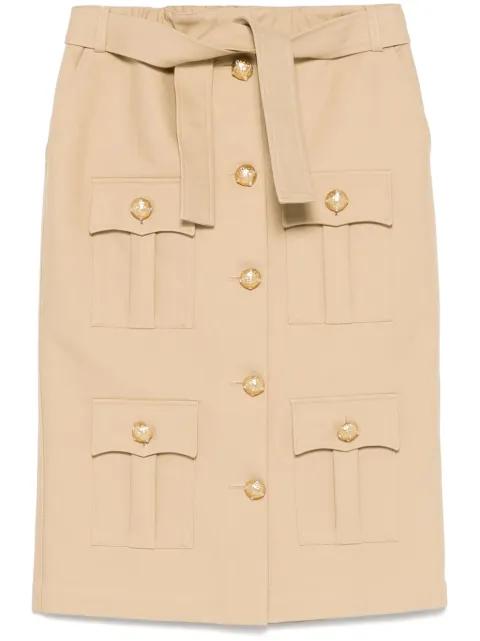 cargo midi skirt by GIUSEPPE DI MORABITO