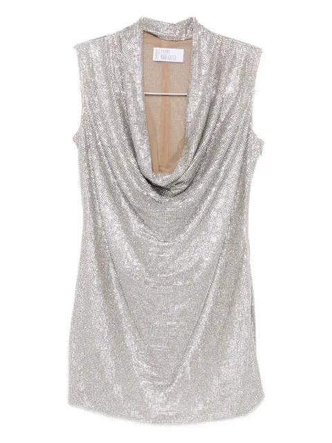 cowl-neck mini dress by GIUSEPPE DI MORABITO