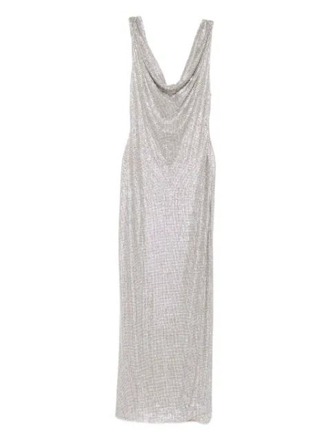 cowl-neck sequin dress by GIUSEPPE DI MORABITO