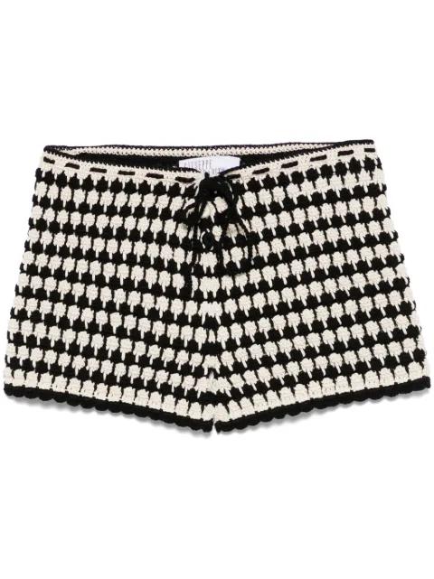 crochet shorts by GIUSEPPE DI MORABITO