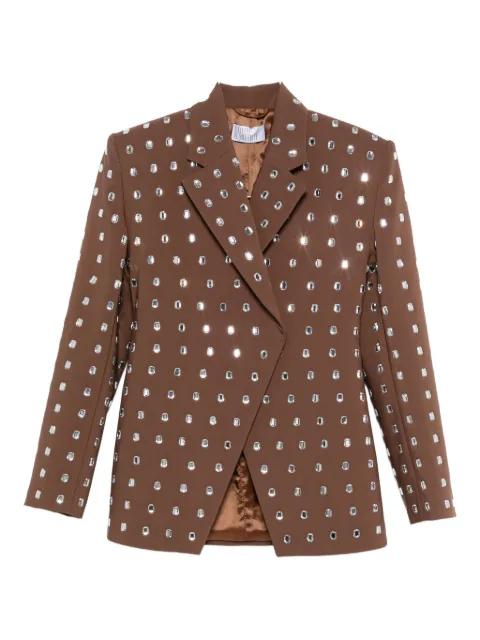 crystal-embellished blazer by GIUSEPPE DI MORABITO