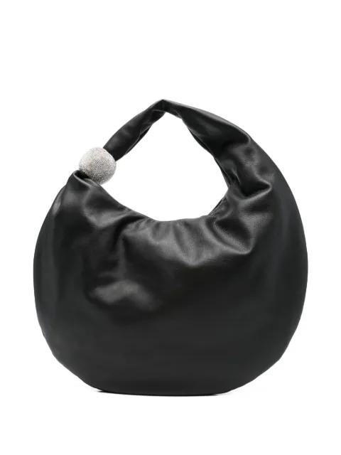 crystal-embellished knot shoulder bag by GIUSEPPE DI MORABITO